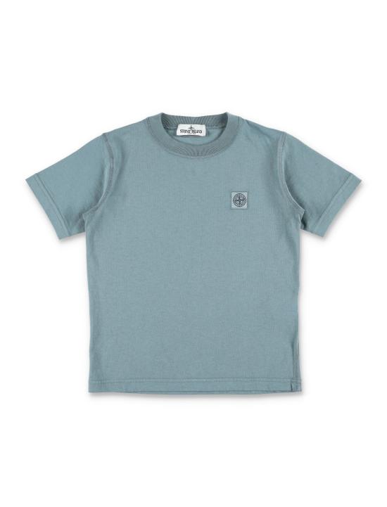 26FW [키즈] 스톤 아일랜드 티셔츠 2100001S0050 V004B ASH BLUE