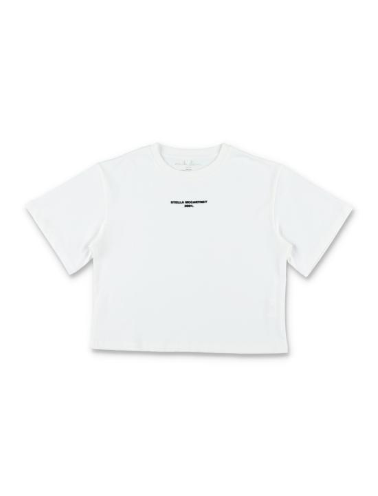 26FW [키즈] 스텔라 맥카트니 티셔츠 TZ8B91Z3931 100 Bianco