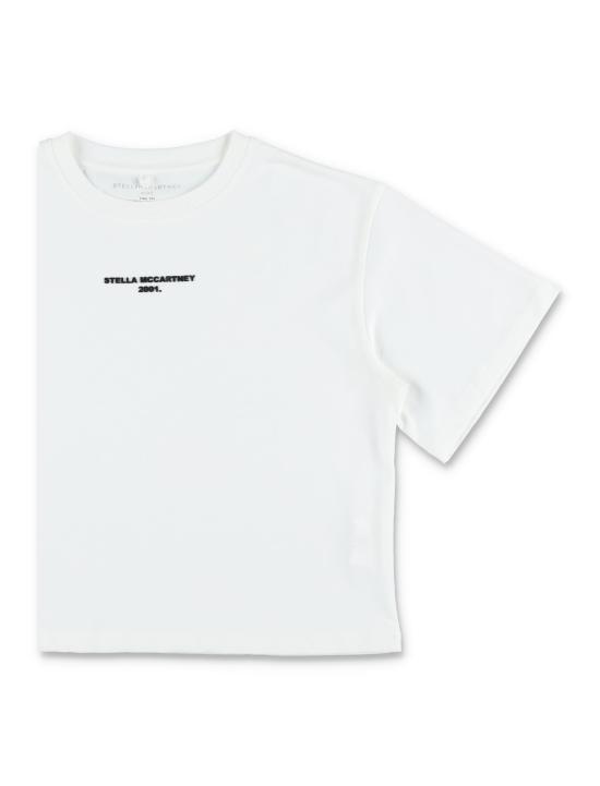 26FW [키즈] 스텔라 맥카트니 티셔츠 TZ8B91Z3931 100 Bianco - STELLA MCCARTNEY