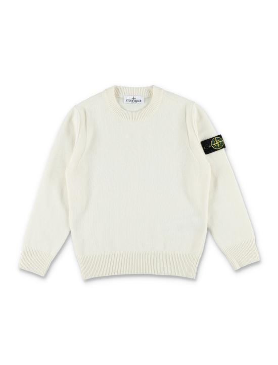 26FW [키즈] 스톤 아일랜드 트레이닝 상의 5100002S00M1 V0001 Bianco