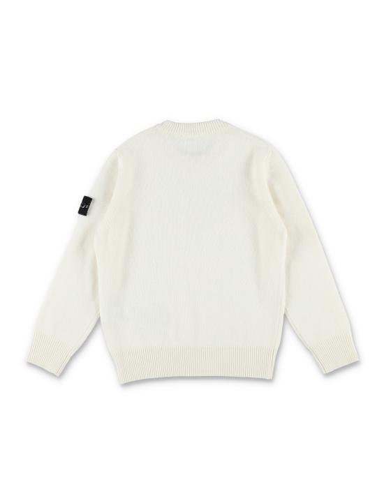 26FW [키즈] 스톤 아일랜드 트레이닝 상의 5100002S00M1 V0001 Bianco - STONE ISLAND