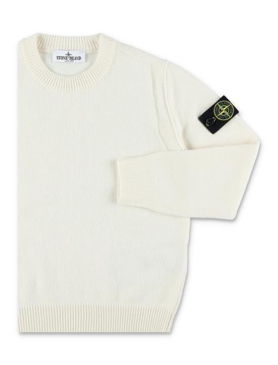 26FW [키즈] 스톤 아일랜드 트레이닝 상의 5100002S00M1 V0001 Bianco - STONE ISLAND