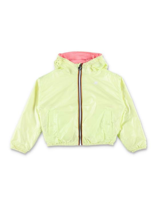 26SS [키즈] 까웨 캐주얼 자켓 K41337W C0W PINK LIME - K-WAY