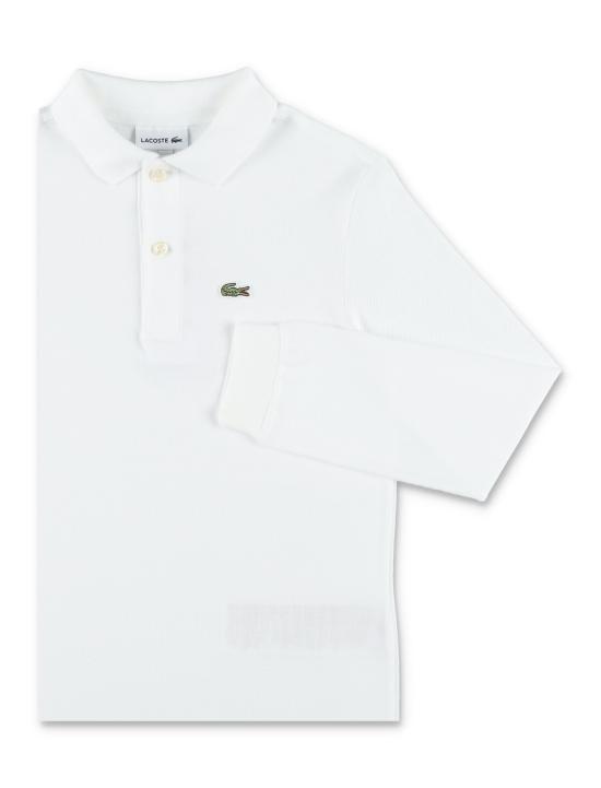 26SS [키즈] 라코스테 폴로 셔츠 7387 W8L Bianco - LACOSTE