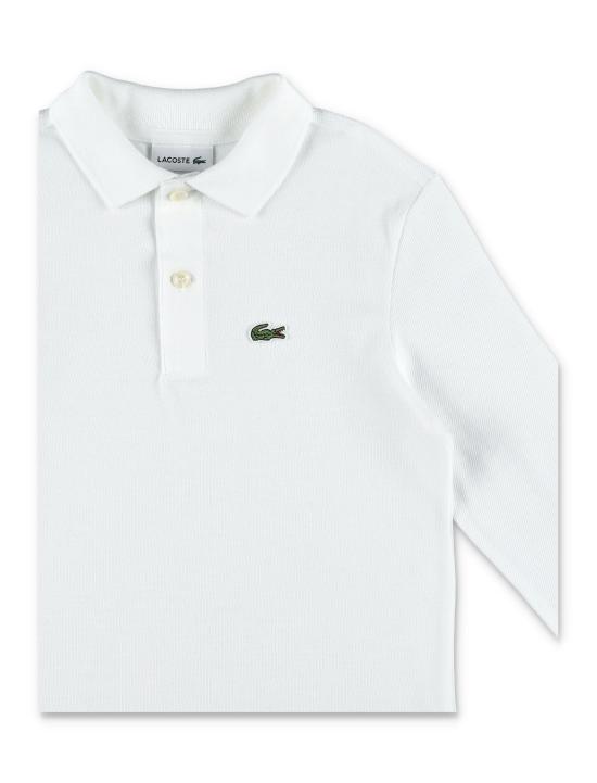 26SS [키즈] 라코스테 폴로 셔츠 7387 W8L Bianco - LACOSTE