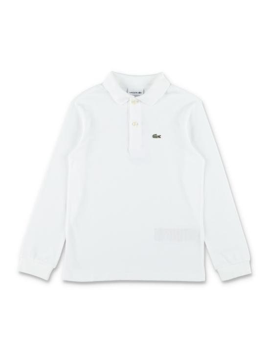 26SS [키즈] 라코스테 폴로 셔츠 7387 W8L Bianco