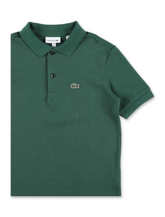 26SS [키즈] 라코스테 폴로 셔츠 7354 F9W Verde - LACOSTE