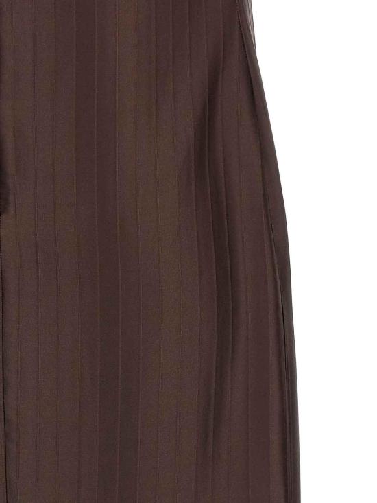 26SS 루루 스튜디오 미디 원피스 GIULIADARKBROWN Brown - LOULOU STUDIO