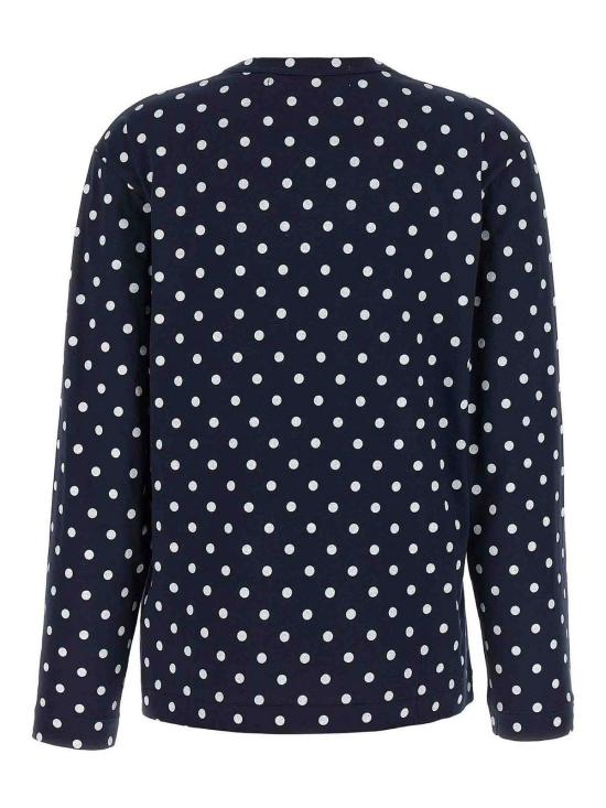 26SS 꼼데가르송 긴팔 티셔츠 AXT1662 Blue - COMME DES GARCONS