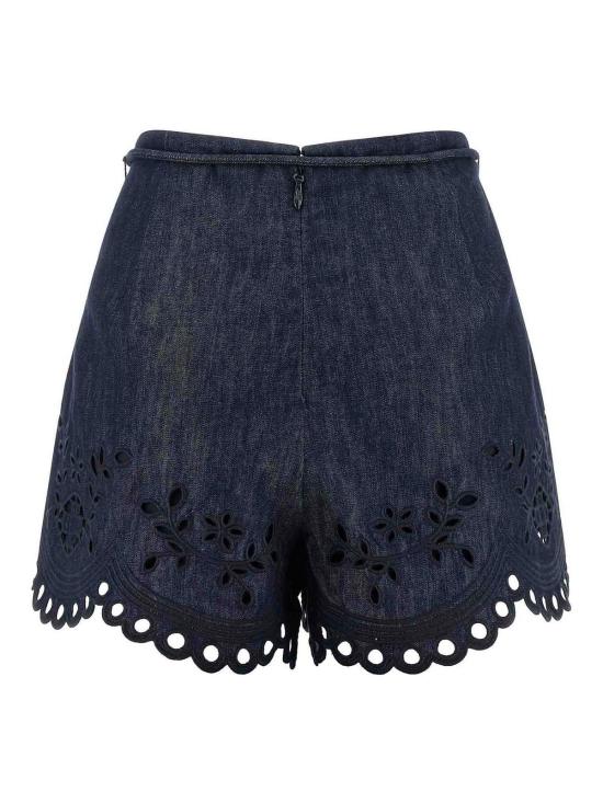 26FW 짐머만 숏팬츠 7283ASS263INK Blue - ZIMMERMANN