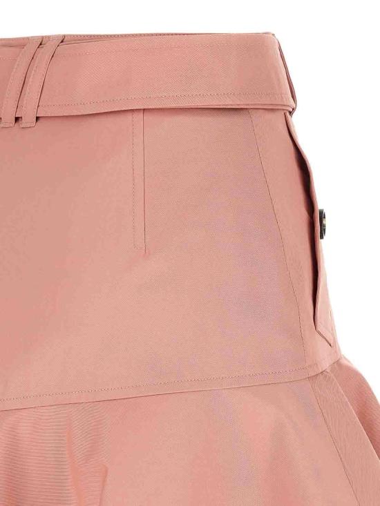 26FW 버버리 미디 스커트 8129695 Nude Neutrals - BURBERRY