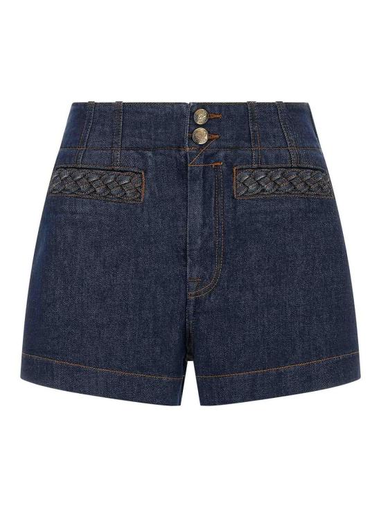 26FW 짐머만 데님 숏팬츠 6934ASS261INK Blue