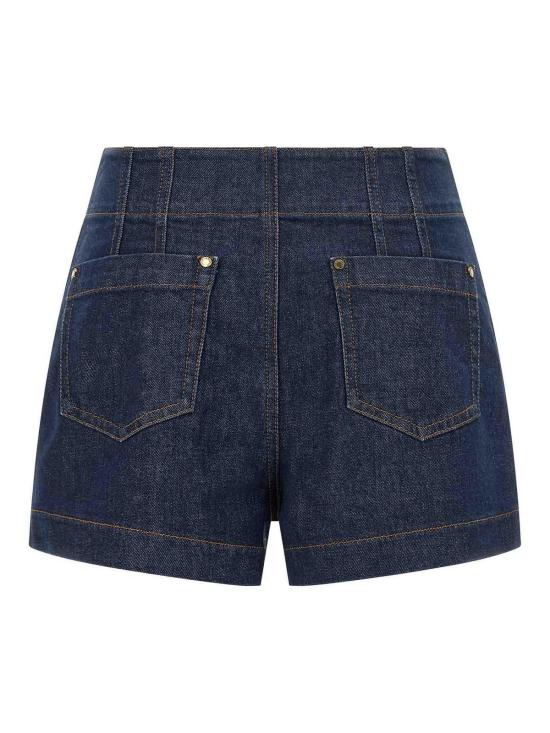 26FW 짐머만 데님 숏팬츠 6934ASS261INK Blue - ZIMMERMANN