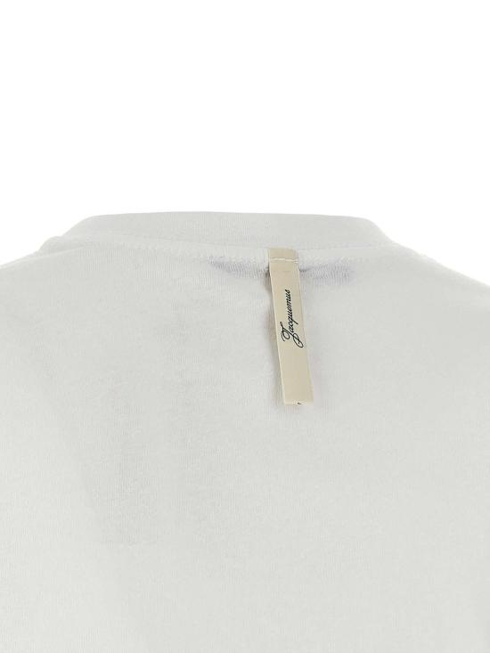  자크뮈스 반팔 티셔츠 26ETSW00596AJ00289100 White - JACQUEMUS