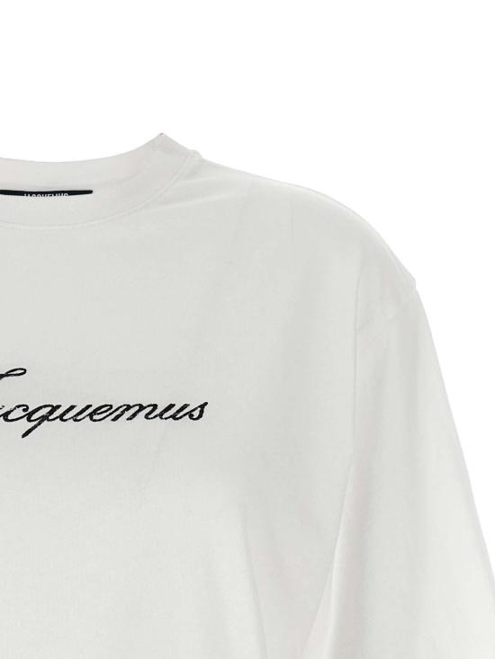  자크뮈스 반팔 티셔츠 26ETSW00596AJ00289100 White - JACQUEMUS