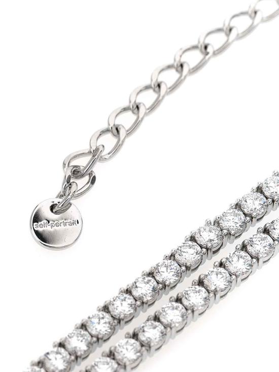 26FW 셀프 포트레이트 목걸이/팬던트 PF26606N Silver - SELF PORTRAIT