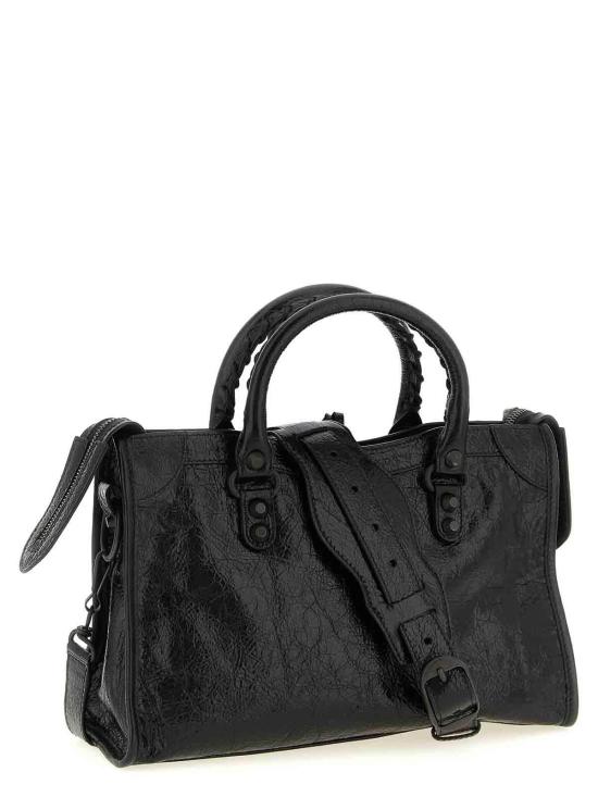 26SS 발렌시아가 토트백 8657622ACFH1000 Black - BALENCIAGA