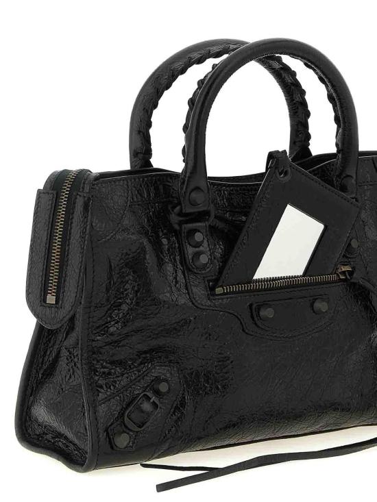 26SS 발렌시아가 토트백 8657622ACFH1000 Black - BALENCIAGA