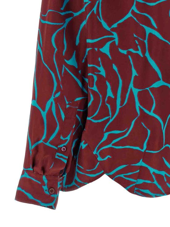 26SS 드리스 반 노튼 블라우스 261130700324435E15 Dark Red - DRIES VAN NOTEN