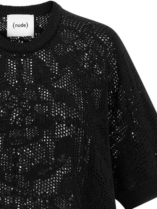 26SS 누드 반팔 티셔츠 1101E2632209 Black - NUDE