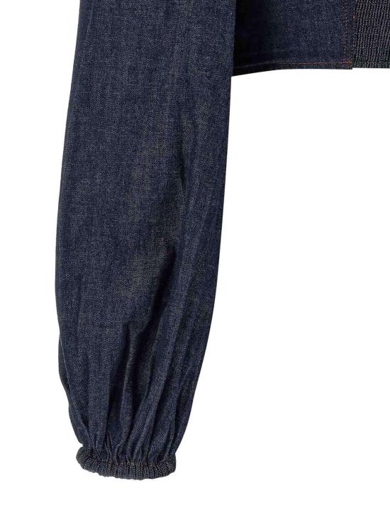 26FW 짐머만 긴팔 티셔츠 7193TSS261INK Blue - ZIMMERMANN