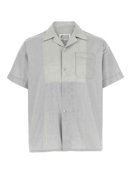26SS 마르지엘라 반팔 셔츠 S50DR0014M35688856 Grey