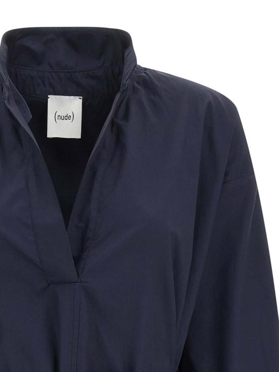 26SS 누드 미디 원피스 1103E2639007 Blue - NUDE