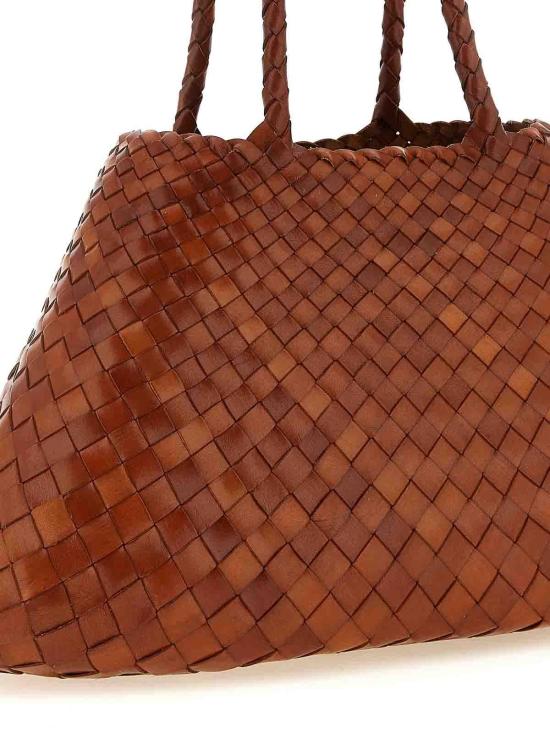 26SS 드래곤디퓨전 SANTA CROCE 산타 크로체 빅 토트백 8892DGS6MATTAN Brown - DRAGON DIFFUSION