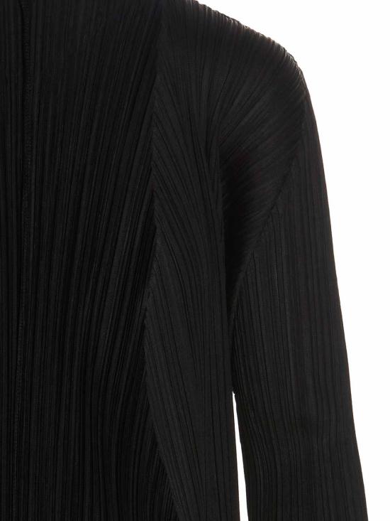 26SS 플리츠플리즈 가디건 PP66JA10815 Black - PLEATS PLEASE