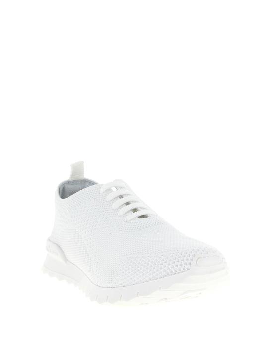  키톤 니트 핏 러닝 슈즈 USSFITSN00809010DI White - KITON