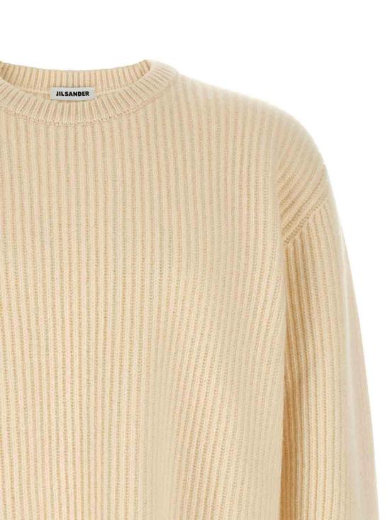 26FW 질샌더 스웨터 J22GP0305J14848103 White - JIL SANDER