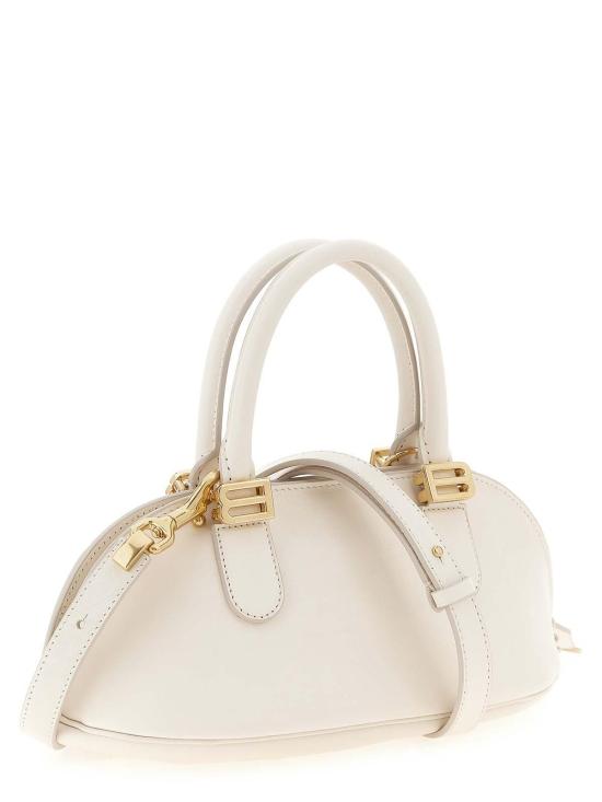 26SS 발렌시아가 볼레로 볼링백 8685852ACJS9404 White - BALENCIAGA