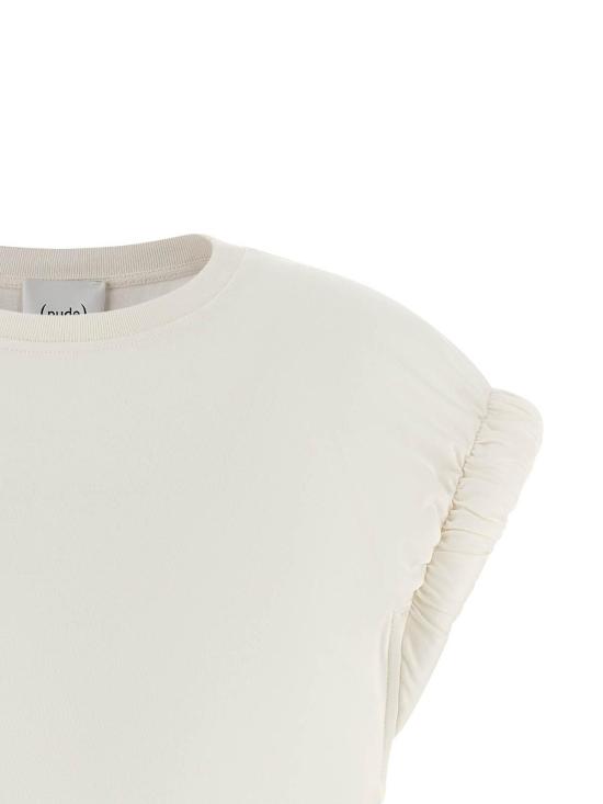 26SS 누드 민소매 티셔츠 1103E2644601 White - NUDE
