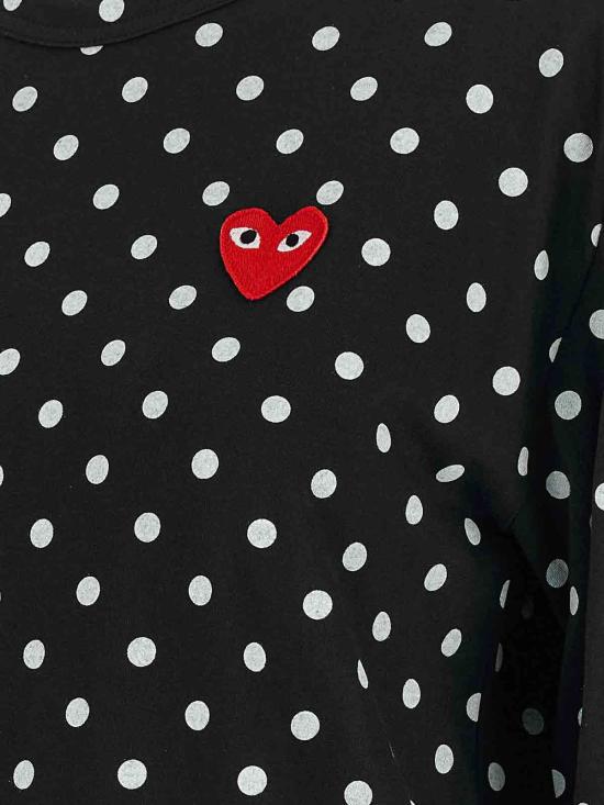 26SS 꼼데가르송 긴팔 티셔츠 AXT1661 Black - COMME DES GARCONS
