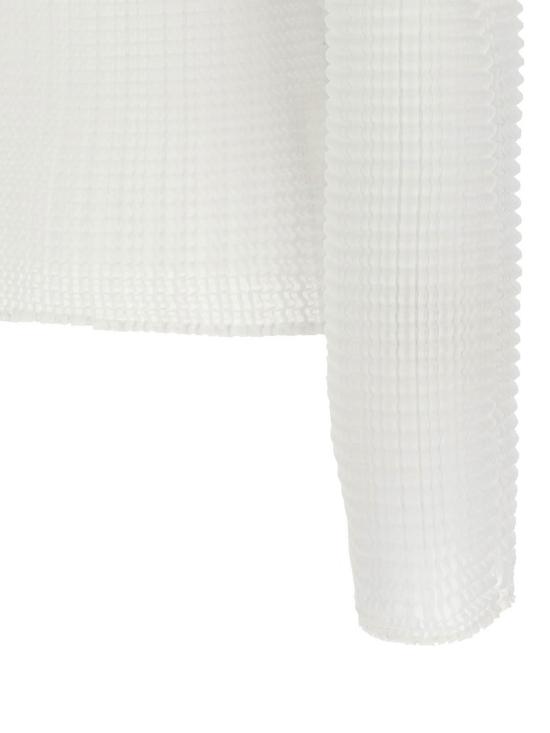 26SS 이세이 미야케 긴팔 티셔츠 IM66FJ67901 White - ISSEY MIYAKE