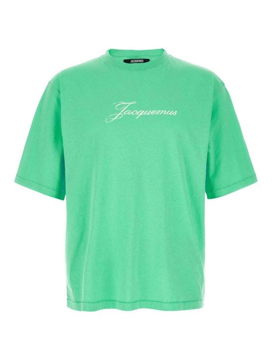 26SS 자크뮈스 반팔 티셔츠 26ETSM00639AJ00289520 Green