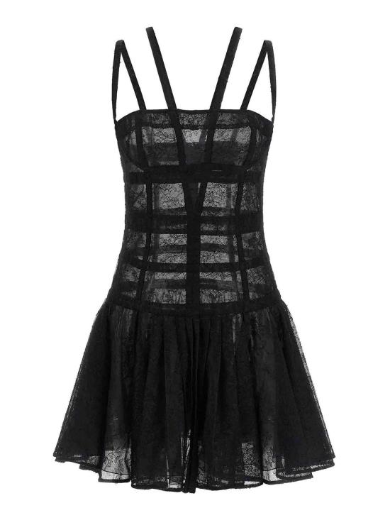 26SS 지오바니 베딘 미디 원피스 GBSS26514NERO Black