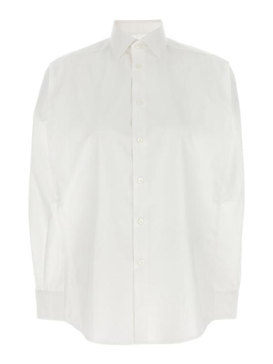 26SS MM6 메종마르지엘라 셔츠 S62DT0052M35256101 White