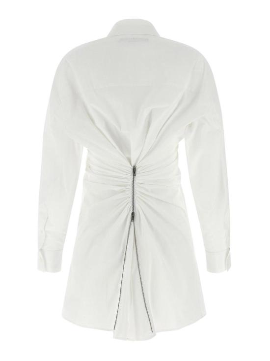 26SS 알렉산더 왕 미디 스커트 1WC2266951100 White - ALEXANDER WANG