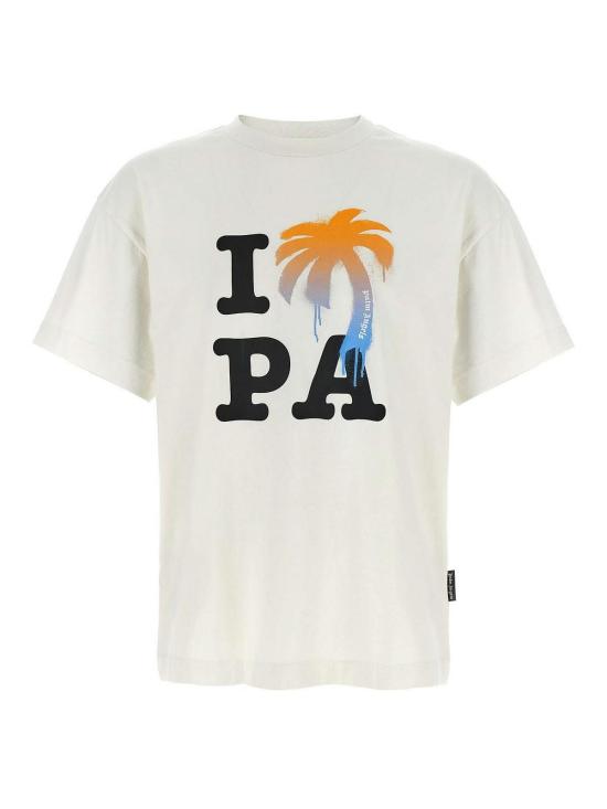 26SS 팜앤젤스 반팔 티셔츠 PMAA109S26JER0070310 White