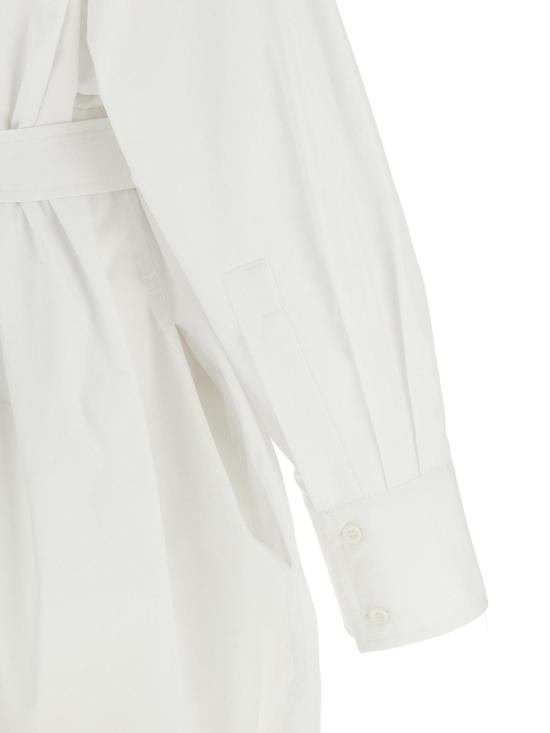 26SS 누드 미디 원피스 1103E2639001 White - NUDE