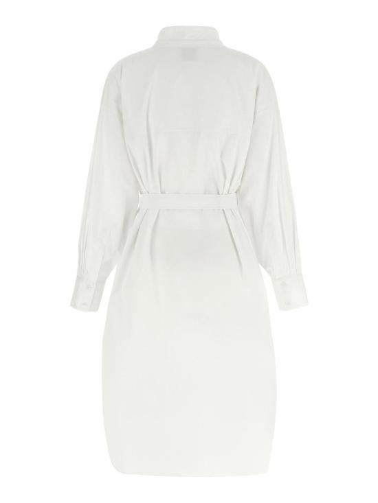 26SS 누드 미디 원피스 1103E2639001 White - NUDE