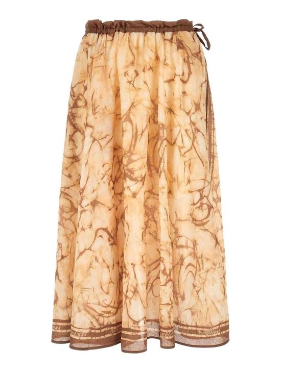 26FW 짐머만 미디 스커트 8075SSS262CHTD Beige