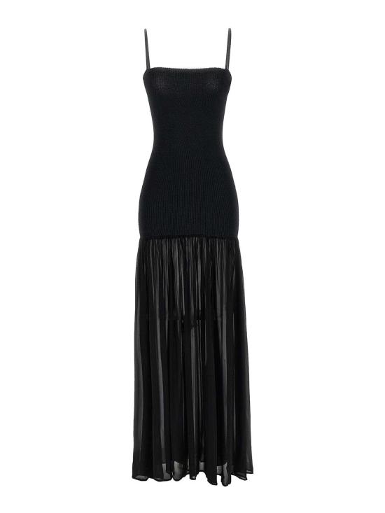 26SS 훈자 지 미디 스커트 NANCYHYBRIDDRESSBLACK Black