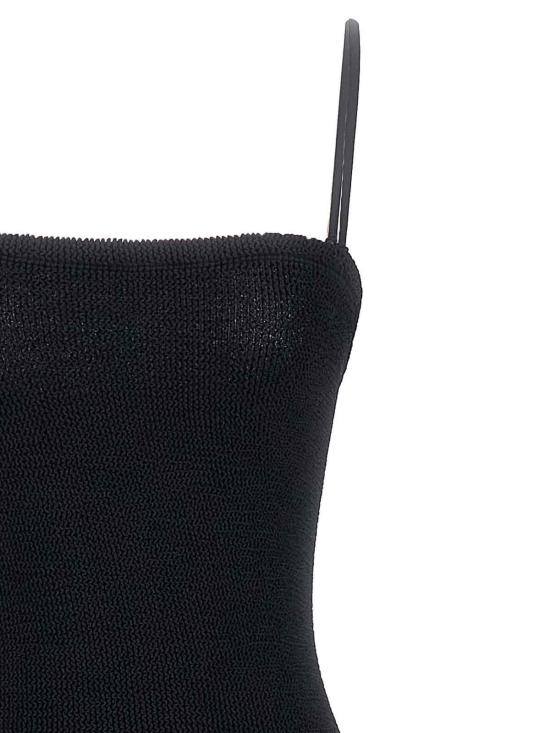 26SS 훈자 지 미디 스커트 NANCYHYBRIDDRESSBLACK Black - HUNZA G