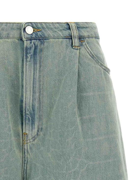 26SS 누드 데님 숏팬츠 1103E26475150 Light Blue - NUDE