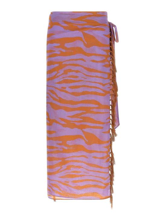 26SS 디 아티코 롱 스커트 260WCR00140247 Purple