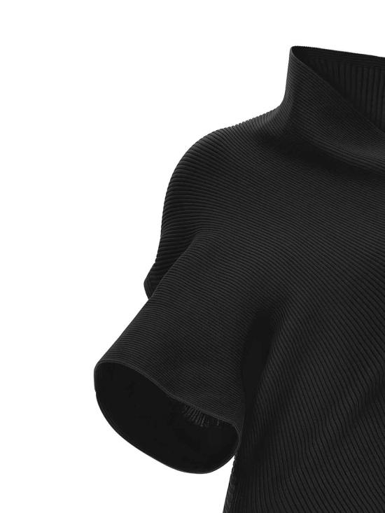 26SS 이세이 미야케 미디 원피스 IM66KH81215 Black - ISSEY MIYAKE