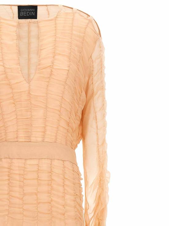 26SS 지오바니 베딘 롱 원피스 GBSS26504LPESCA Nude Neutrals - GIOVANNI BEDIN