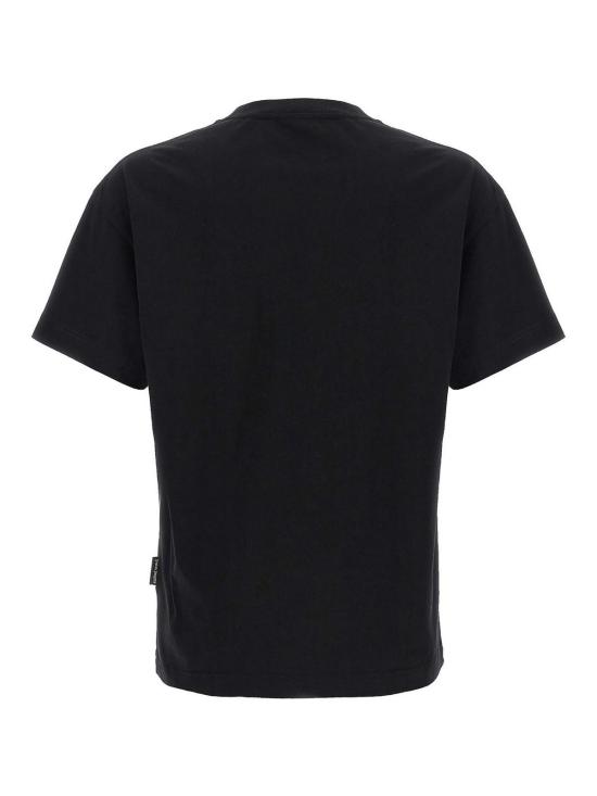 26SS 팜앤젤스 반팔 티셔츠 PMAA109S26JER0071001 Black - PALM ANGELS